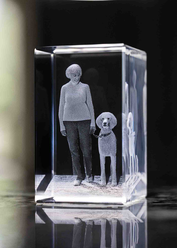 3D Crystal Photo